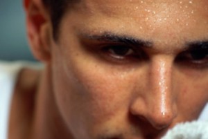 sweating