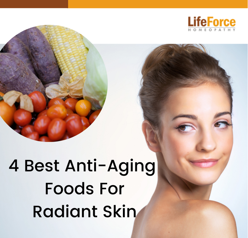 4 Best Anti-Aging Foods For Radiant Skin