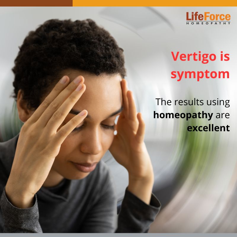 Vertigo is symptom. The results using homeopathty are excellent.