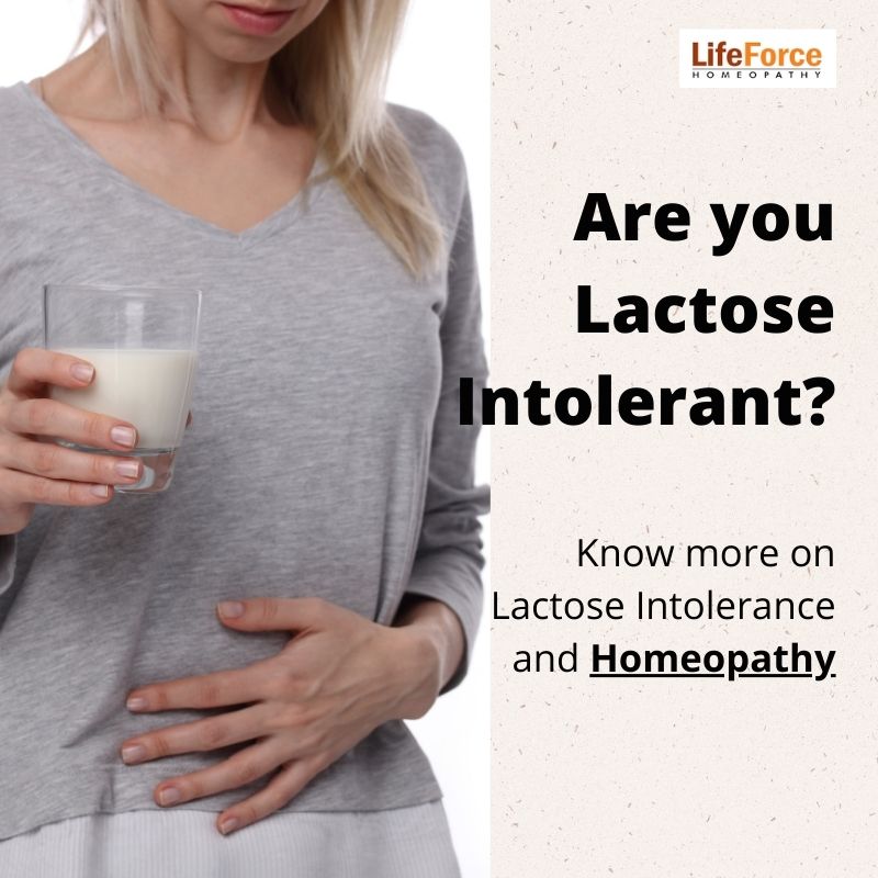 Are you Lactose Intolerant? Know more on Lactose Intolerance and Homeopathy