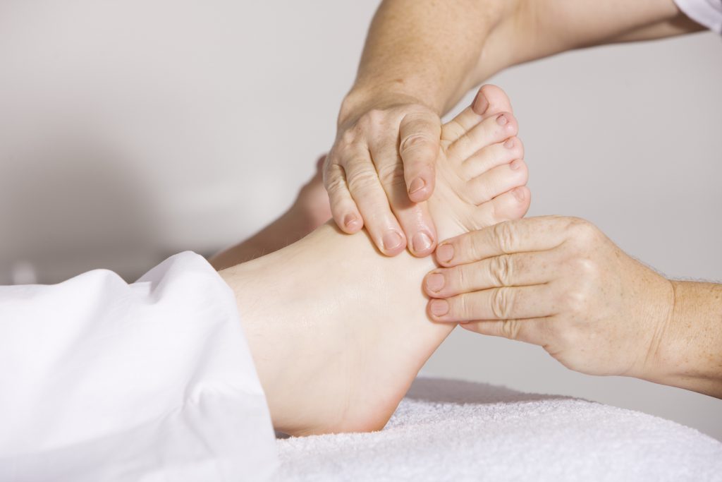 Massage to hemiplegia patient