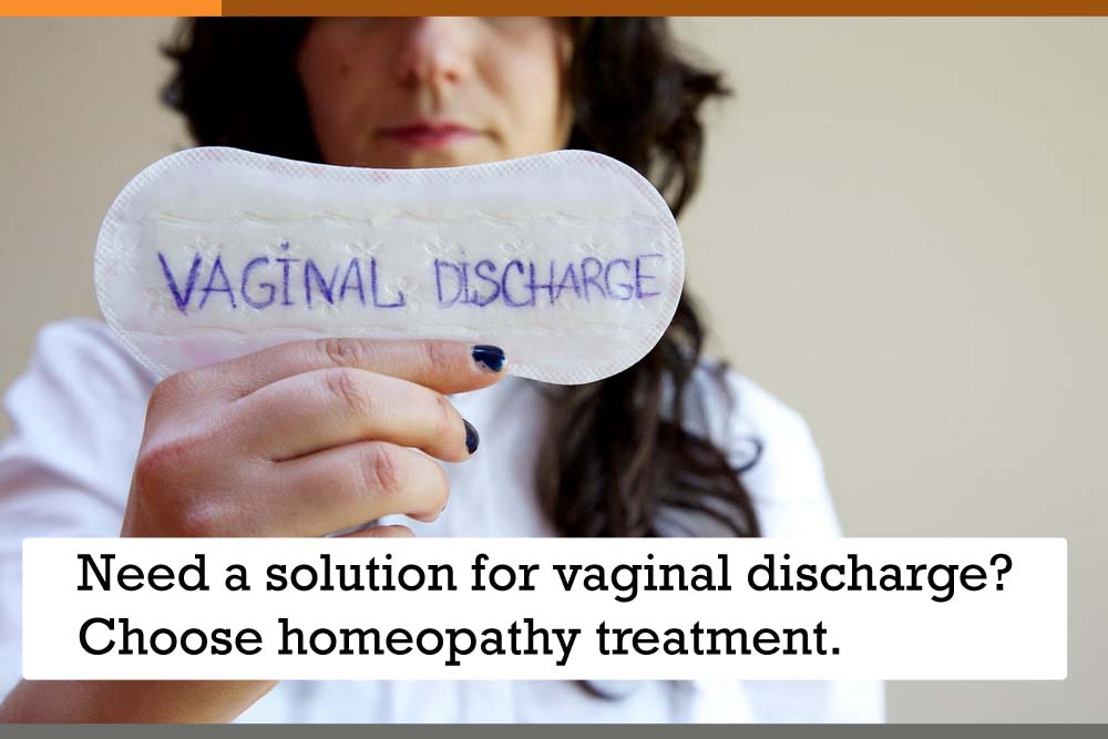 Need a solution for vaginal discharge? Choose homeopathy treatment.